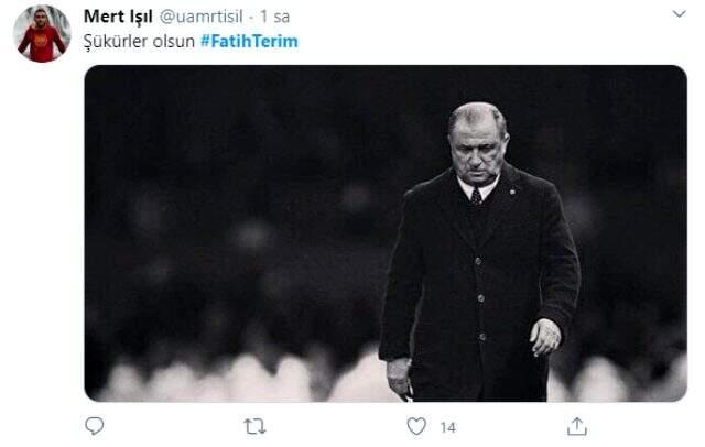 Fatih Terim taburcu oldu, sosyal medya yıkıldı Fatih Terim taburcu oldu, sosyal medya yıkıldı