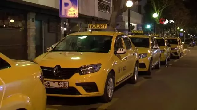 İzmir’de taksicilerin trafiğe çıkışı sınırlandırıldı
