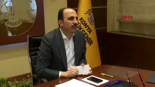 Konya'da salgın nedeniyle sosyal yardım kampanyası başlatıldı Konya'da salgın nedeniyle sosyal yardım kampanyası başlatıldı