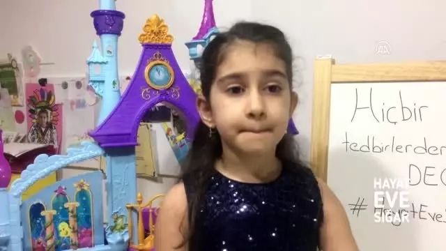 Minikler çektikleri videoyla koronavirüsü ve korunma yollarını anlattı Minikler çektikleri videoyla koronavirüsü ve korunma yollarını anlattı