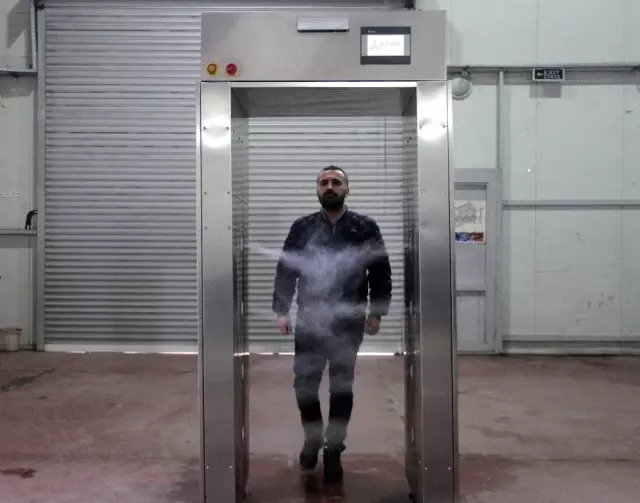 5 litre dezenfektan bin kişiyi dezenfekte ediyor 5 litre dezenfektan bin kişiyi dezenfekte ediyor