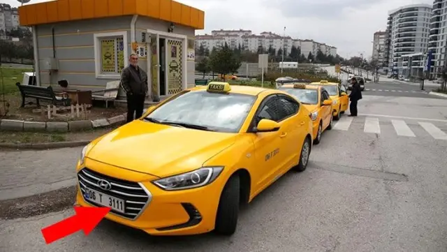 Başkentte iki taksi durağının plaka kısıtlamasında ’tek-çift’ şanssızlığı