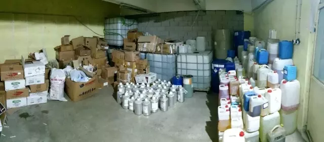 Erzincan'da sahte kolonya ve kişisel bakım ürünü operasyonu Erzincan'da sahte kolonya ve kişisel bakım ürünü operasyonu