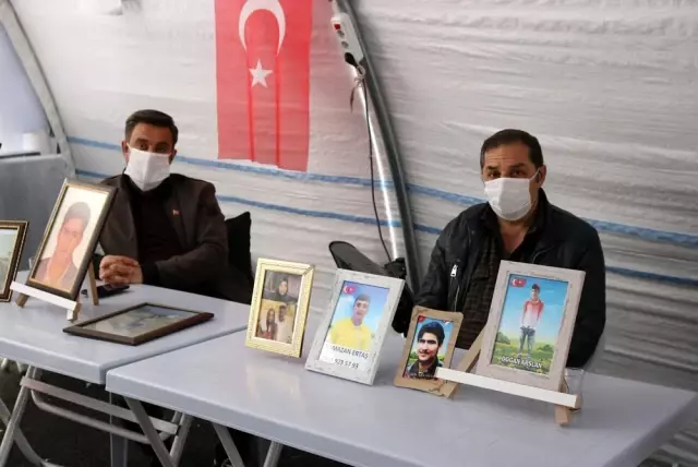 HDP önündeki ailelerin evlat nöbeti 211'inci gününde