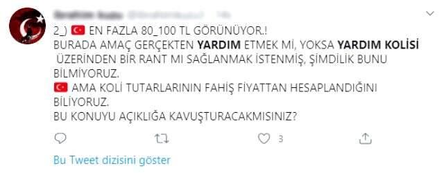 İBB'nin 150 TL'lik gıda yardım kolisinin fiyatı büyük tepki çekti İBB'nin 150 TL'lik gıda yardım kolisinin fiyatı büyük tepki çekti