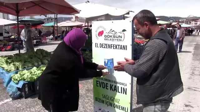 Kahramanmaraş'ta koronavirüs tedbirleri devam ediyor Kahramanmaraş'ta koronavirüs tedbirleri devam ediyor