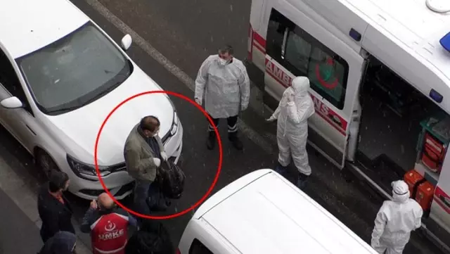Kars’ta çantasını polise vermeyen Çinli turist, panik yarattı
