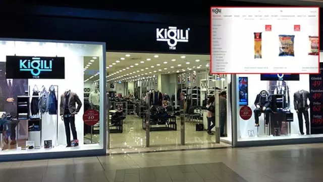 Kiğılı'nın internet sitesinden market ürünleri satması sosyal medyada alay konusu oldu Kiğılı'nın internet sitesinden market ürünleri satması sosyal medyada alay konusu oldu