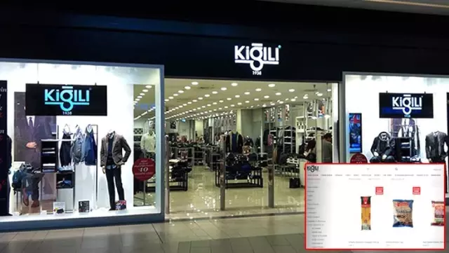 Kiğılı'nın internet sitesinden market ürünleri satması sosyal medyada alay konusu oldu Kiğılı'nın internet sitesinden market ürünleri satması sosyal medyada alay konusu oldu