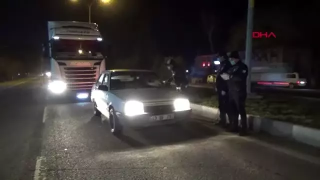 Kütahya'ya giren herkesin ateşi ölçülüyor Kütahya'ya giren herkesin ateşi ölçülüyor