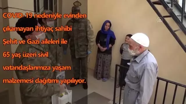 MSB'den şehit ve gazi aileleri ile 65 yaş üzeri vatandaşlara yaşam malzemesi yardımı MSB'den şehit ve gazi aileleri ile 65 yaş üzeri vatandaşlara yaşam malzemesi yardımı