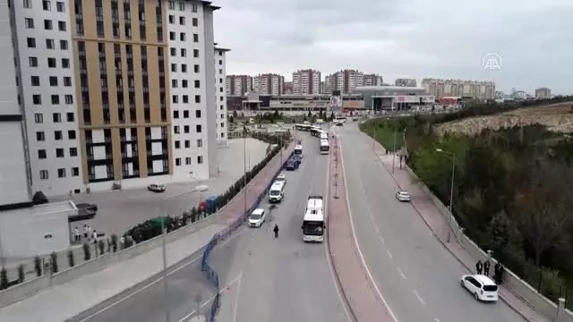 Umre dönüşü karantinaya alınanlardan bazıları tahliye edildi Umre dönüşü karantinaya alınanlardan bazıları tahliye edildi