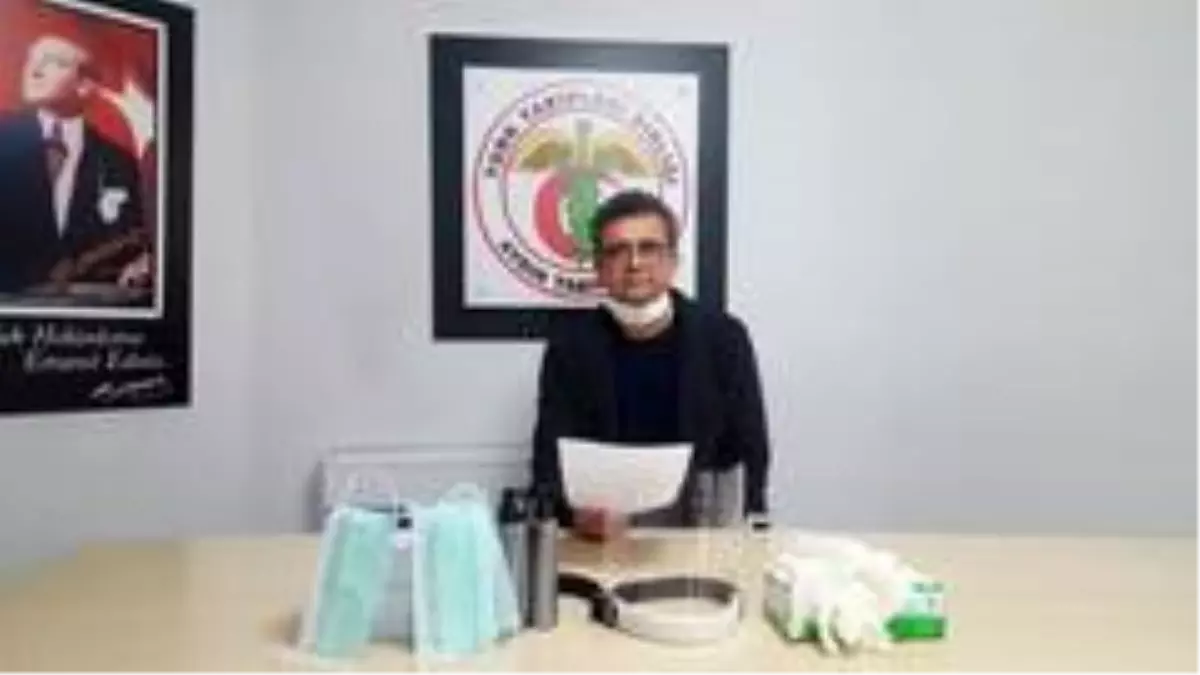 Aydın Tabip Odası, Koruyucu Ekipman Kampanyası'nın iptal edildiğini duyurdu