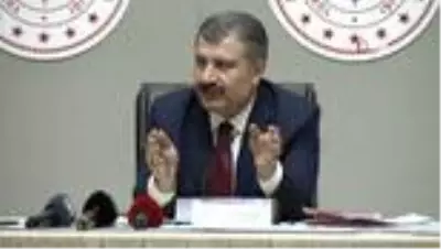 Bakan Koca: ’Her geçen gün pozitif çıkan vaka sayımızın fazla olduğunu sağlık personelimizde...