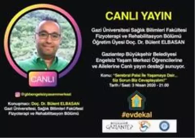 Engelsiz yaşam merkezinde uzaktan eğitim dönemi