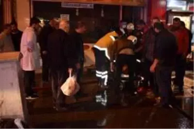 Malatya'da iş yerinde dumandan etkilenen şahıs hastaneye kaldırıldı