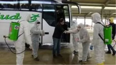Sındırgılı umreciler döndü Sındırgılı umreciler döndü