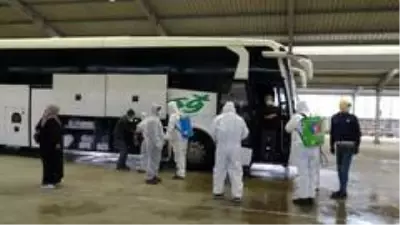 Sındırgılı umreciler döndü Sındırgılı umreciler döndü