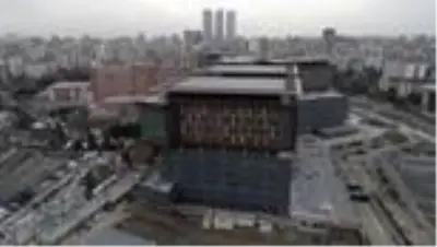(TEKRAR) Göztepe Şehir Hastanesi'nde hizmet için geri sayım başladı (DRONE) (TEKRAR) Göztepe Şehir Hastanesi'nde hizmet için geri sayım başladı (DRONE)