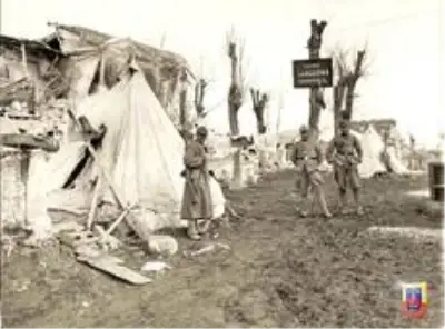 1939 Erzincan Depremi sonrası kurulan çadır karakolu