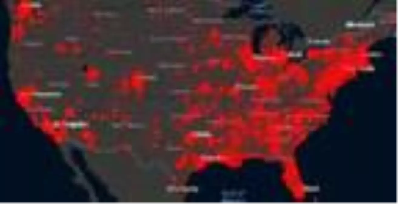 ABD'de enfekte kişi sayısı 200 bini geçti