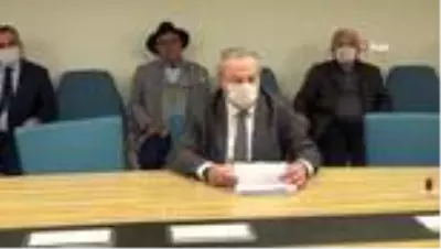 Antalya'da sosyal mesafeli, maskeli ihale imza töreni Antalya'da sosyal mesafeli, maskeli ihale imza töreni