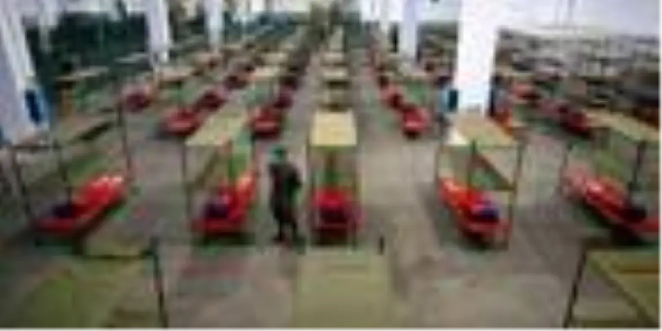 /düzelterek yeniden/ İtalya ve İspanya'da koronavirüs hastaları spor salonlarına yerleştiriliyor