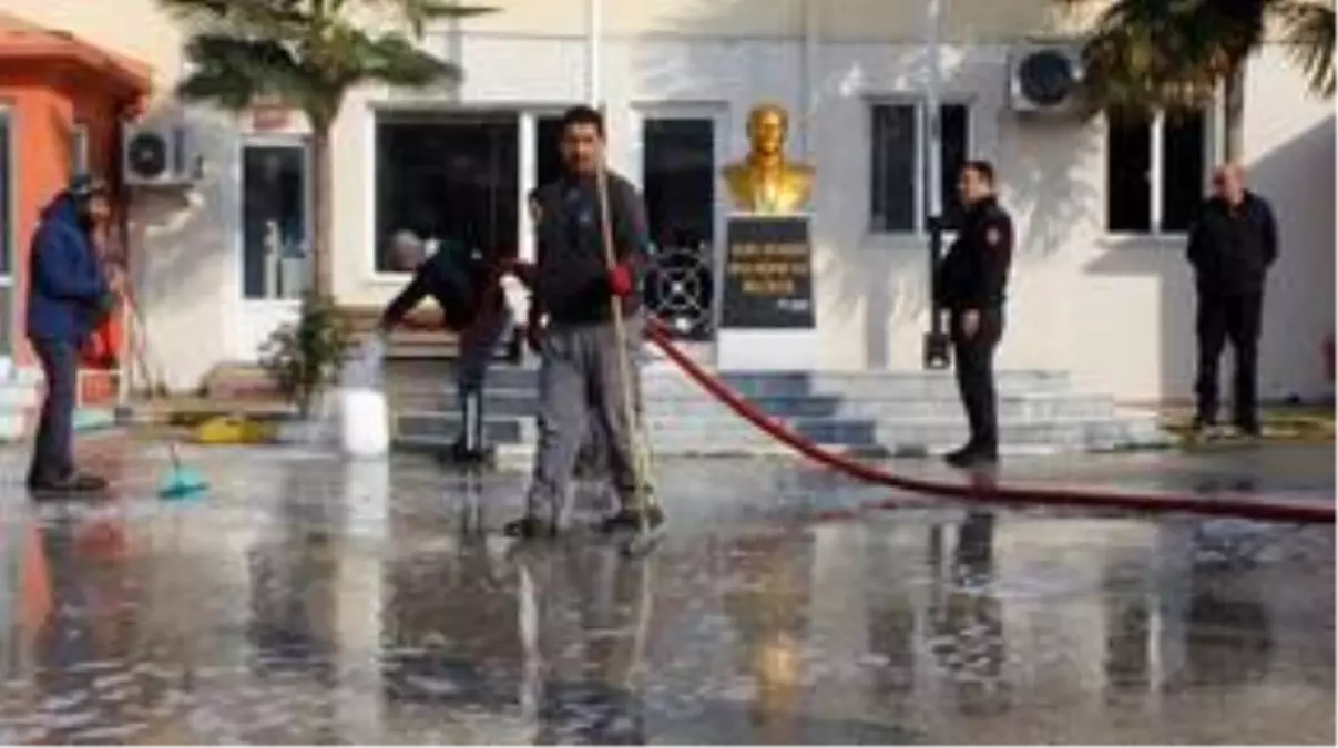 Gemlik Cezaevi'nde Kovid-19 önlemleri