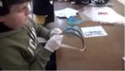 KONYA-Lise öğrencileri, sağlık çalışanları için siper maske üretiyor