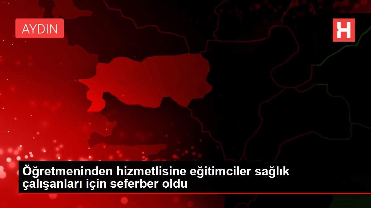 Öğretmeninden hizmetlisine eğitimciler sağlık çalışanları için seferber oldu