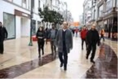 Ordu'nun en işlek caddesine bariyerli önlem