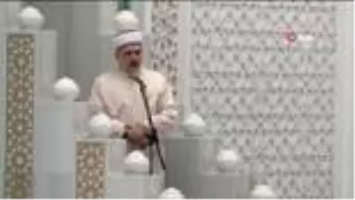 Ahmet Hamdi Akseki Camii'nde temsilen cuma namazı kılındı Ahmet Hamdi Akseki Camii'nde temsilen cuma namazı kılındı