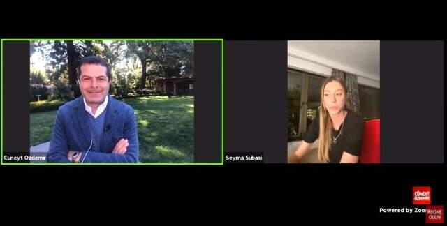 Dün akşam canlı yayın yapan Şeyma Subaşı ve Cüneyt Özdemir, bugün Instagram'dan birbirine gönderme yaptı