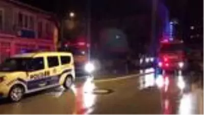 Maddi hasarlı ev yangını Maddi hasarlı ev yangını