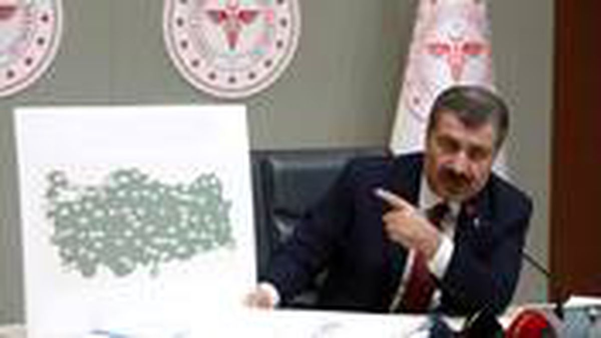 Sağlık Bakanlığı, illere göre vefat sayılarının yer aldığı haritayı paylaştı