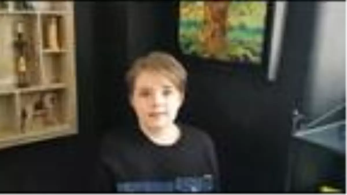 Türkiye'ye yardım teşekkürü eden 10 yaşındaki Scrocchi DHA'ya konuştu