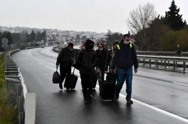 Istanbul Siniri Kapatildi Tekirdag A Yuruyerek Girdiler Haberler Com Guncel