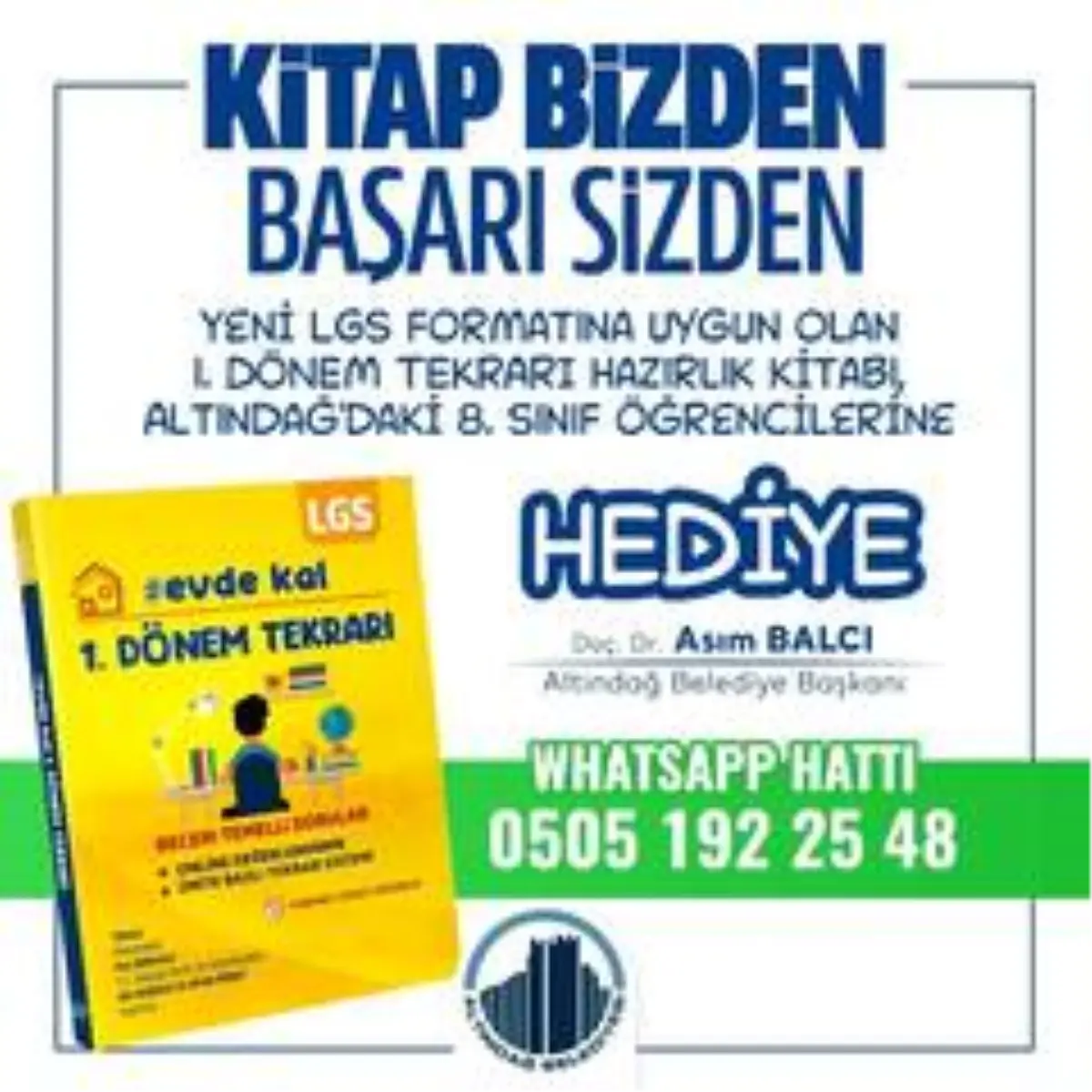 Kitaplar Altindag Belediyesi Nden Basari Ogrencilerden Haberler