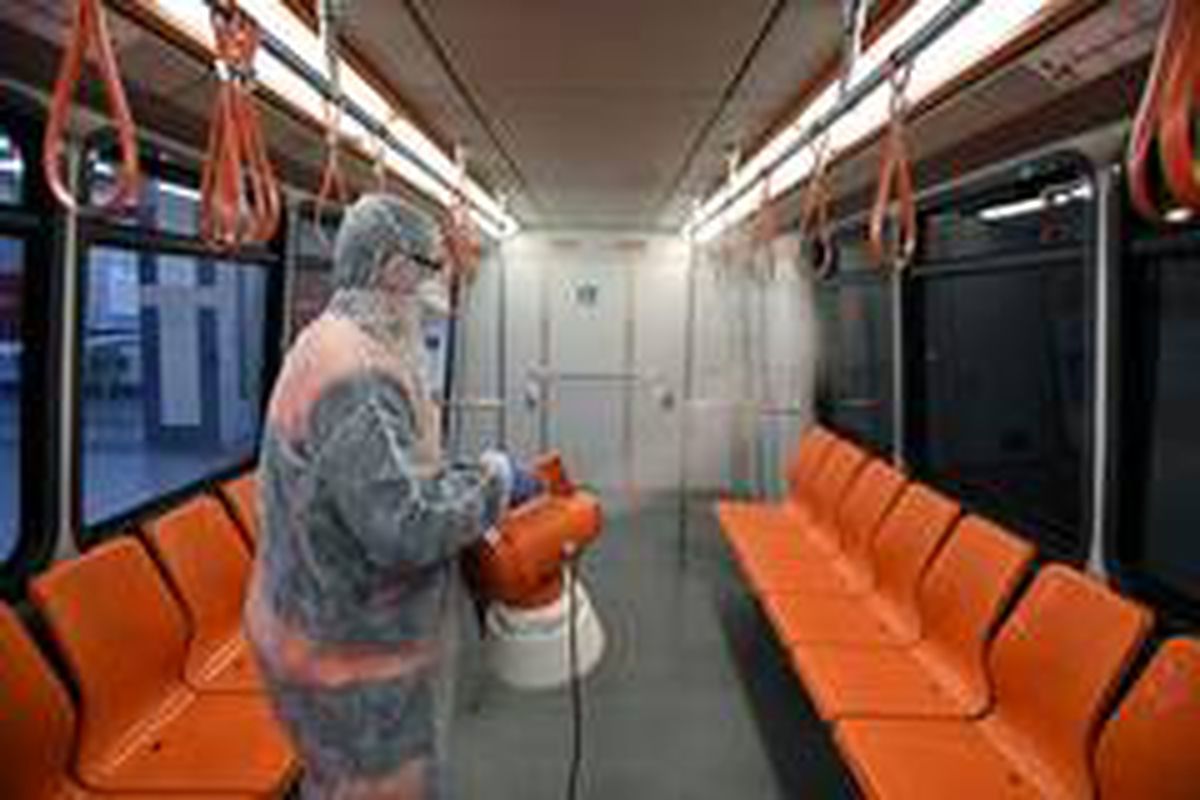 Metro ve Ankaray'da kesintisiz hijyen