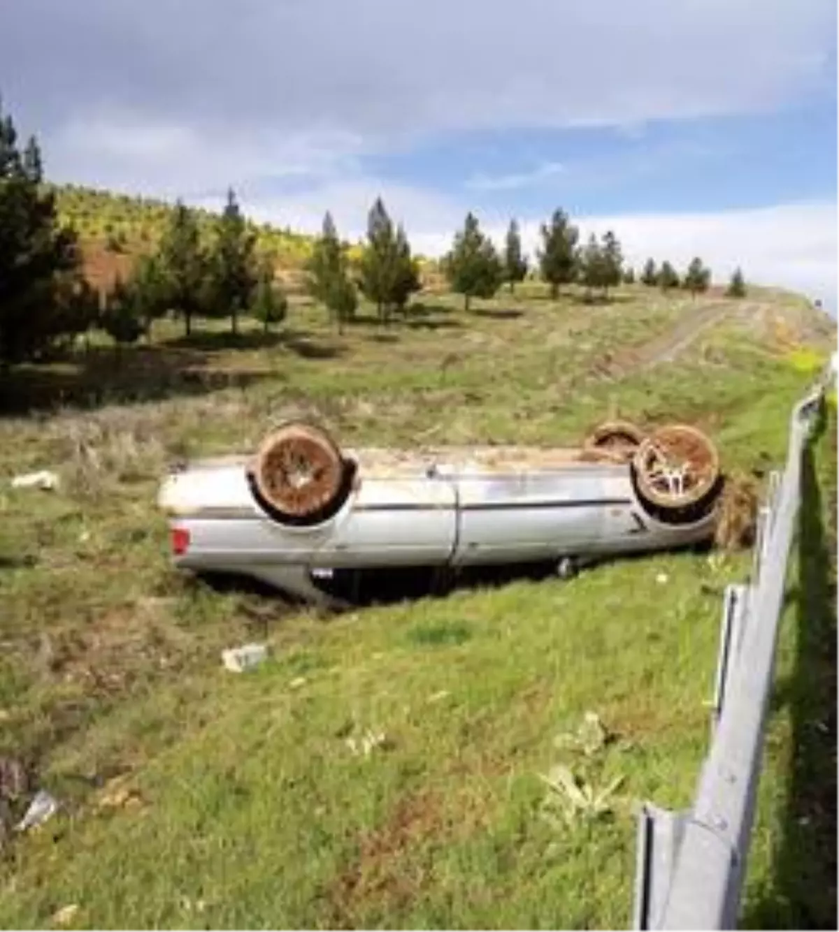 Şanlıurfa'da otomobil devrildi: 1 yaralı