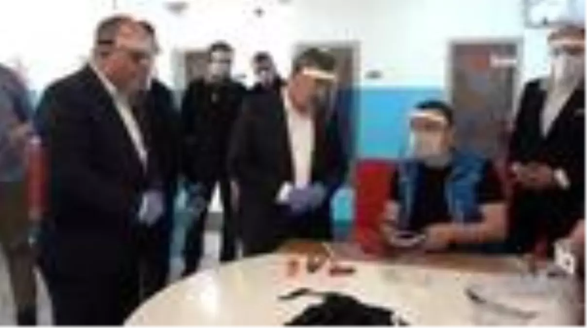 Vali Kaymak: 'İlimizde yoğun bir şekilde maske üretilmesi lazım'