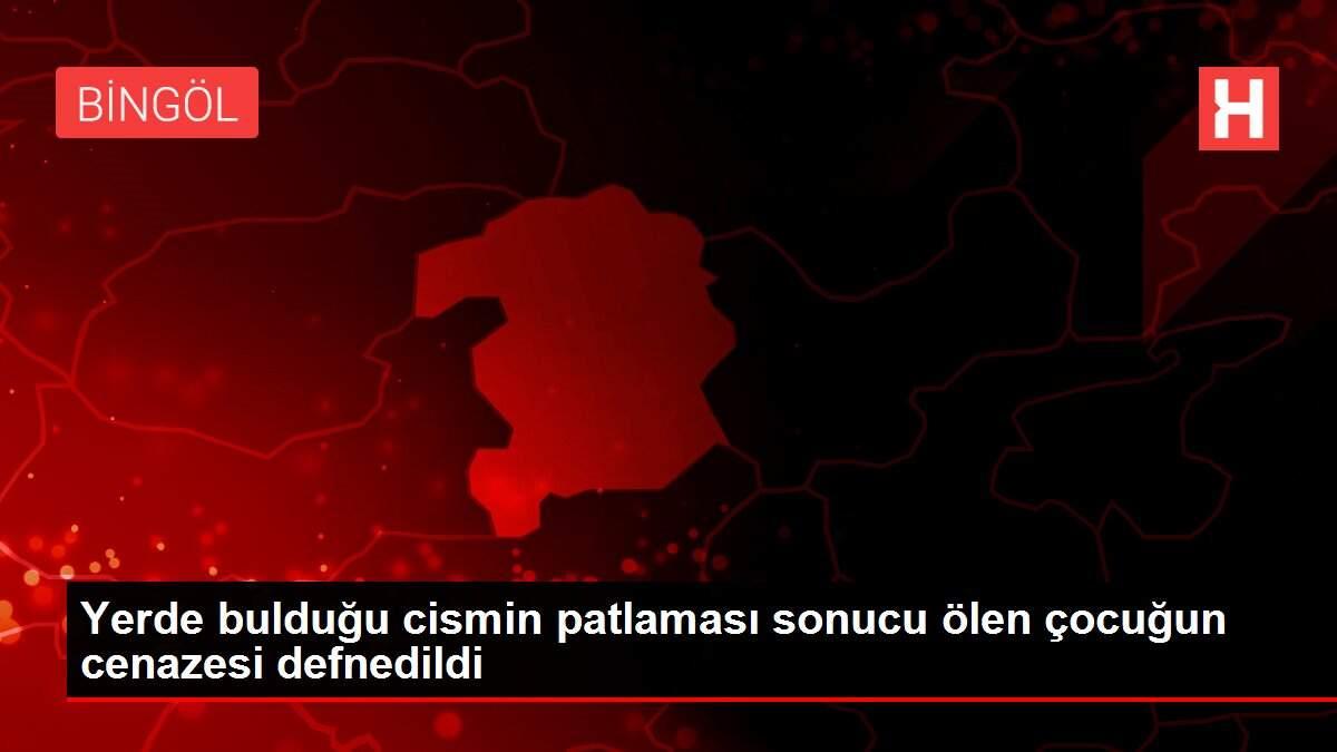 Yerde Buldugu Cismin Patlamasi Sonucu Olen Cocugun Cenazesi Defnedildi Diyarbakir