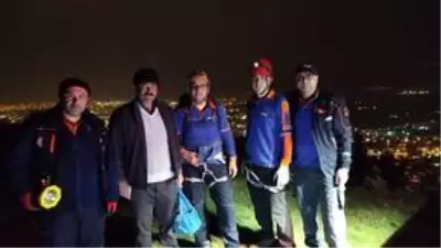 Denizli'de mantar toplarken dağda mahsur kalan kişi kurtarıldı
