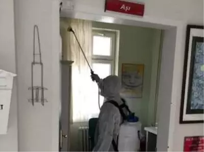 Keban'da koranavirüs tedbirleri Keban'da koranavirüs tedbirleri