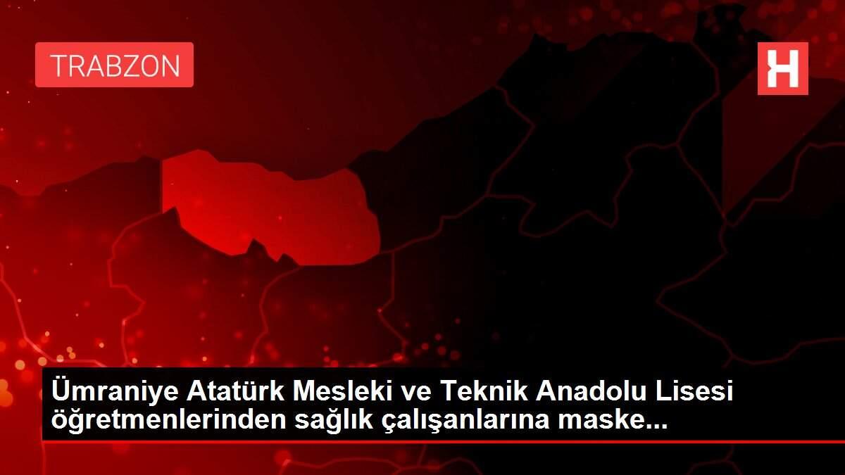 Ümraniye Atatürk Mesleki ve Teknik Anadolu Lisesi öğretmenlerinden sağlık çalışanlarına maske... Ümraniye Atatürk Mesleki ve Teknik Anadolu Lisesi öğretmenlerinden sağlık çalışanlarına maske...