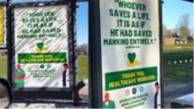 Hollanda’da cami yetkilileri, sağlık çalışanlarına Kur’an-ı Kerim’den ayetle teşekkür etti