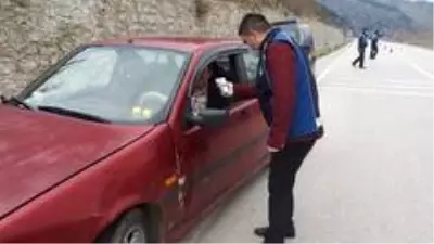 İskilip'te sürücülere sıkı denetim