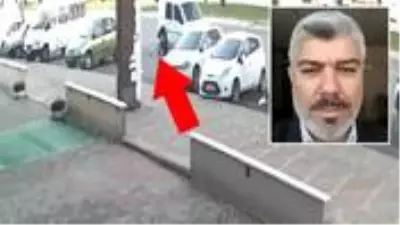 Kahramanmaraş’ta polis memurunun hayatını kaybettiği kaza anı