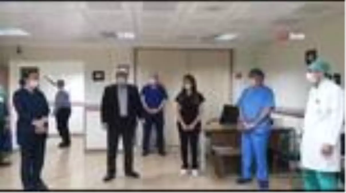 Rize'de 2 sağlık personeli korona virüsü yendi, görevlerine döndü
