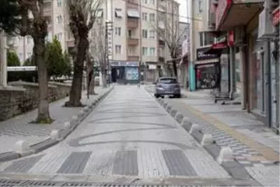 Trakya'da cadde ve sokaklar boş kaldı Trakya'da cadde ve sokaklar boş kaldı